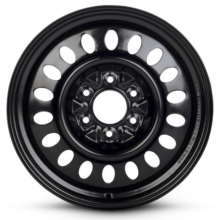 17x7 Road Ready Wheels RRW-5134 Black Steel Wheel 6x5 (50mm)