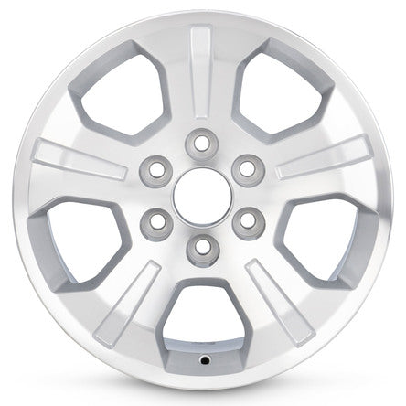 18x8.5 Road Roady RRW-5647 Silver Aluminum Wheel 6x5.5 (24mm)