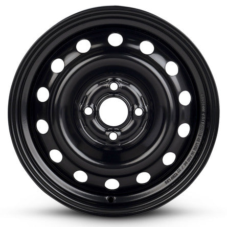 15x6 Road Ready Wheels RRW-63828 Black Steel Wheel 4x100 (45mm)