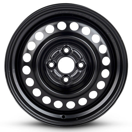 15x5.5 Road Ready Wheels RRW-64008 Black Steel Wheel 4x100 (45mm)