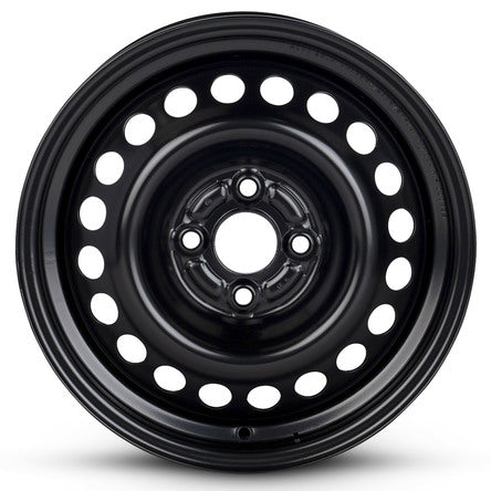 15x6 Road Ready Wheels RRW-64035B Black Steel Wheel 4x100 (50mm)