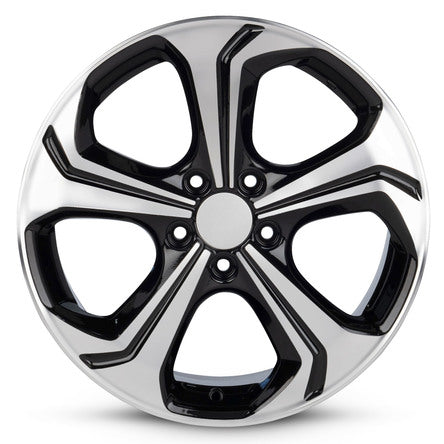 18x7.5 Road Ready Wheels RRW-64064 Black Aluminum Wheel 5x4.5 (47mm)