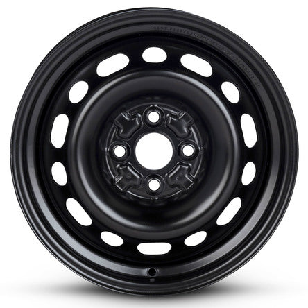 15x6 Road Ready Wheels RRW-69448 Black Steel Wheel 4x100 (45mm)