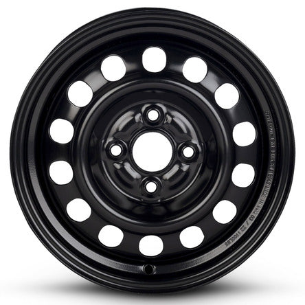 14x5.5 Road Ready Wheels RRW-63827 Black Steel Wheel 4x100 (45mm)