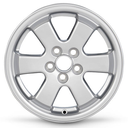 15x6 Road Ready Wheels RRW-69450 Silver Aluminum Wheel 5x100 (45mm)