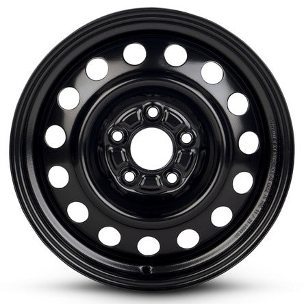 16x6.5 Road Roady RRW-10308 Black Steel Wheel 5x4.5 (45mm)