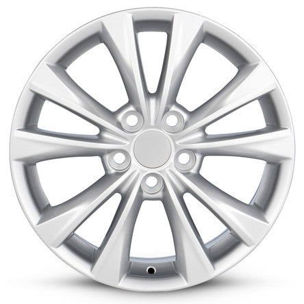 17x7 Road Ready Wheels RRW-75170 Silver Aluminum Wheel 5x4.5 (45mm)