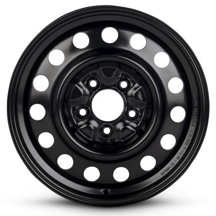 16x6.5 Road Ready Wheels RRW-8114 Black Steel Wheel 5x115 (40mm)
