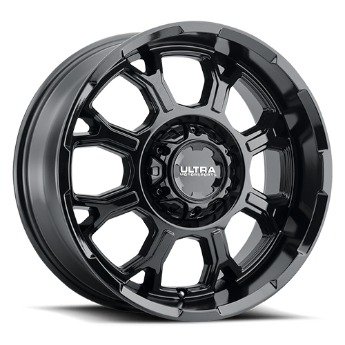 17x9 Ultra 124BK Commander Gloss Black Wheel 6x135/6x5.5 (18mm)