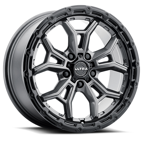 17x9 Ultra 125GN Warmonger 5 Anthracite Wheel 5x5 (-12mm)