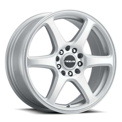 18x8 Raceline 146GS Matrix Gloss Silver Wheel 5x100/5x4.5 (40mm)