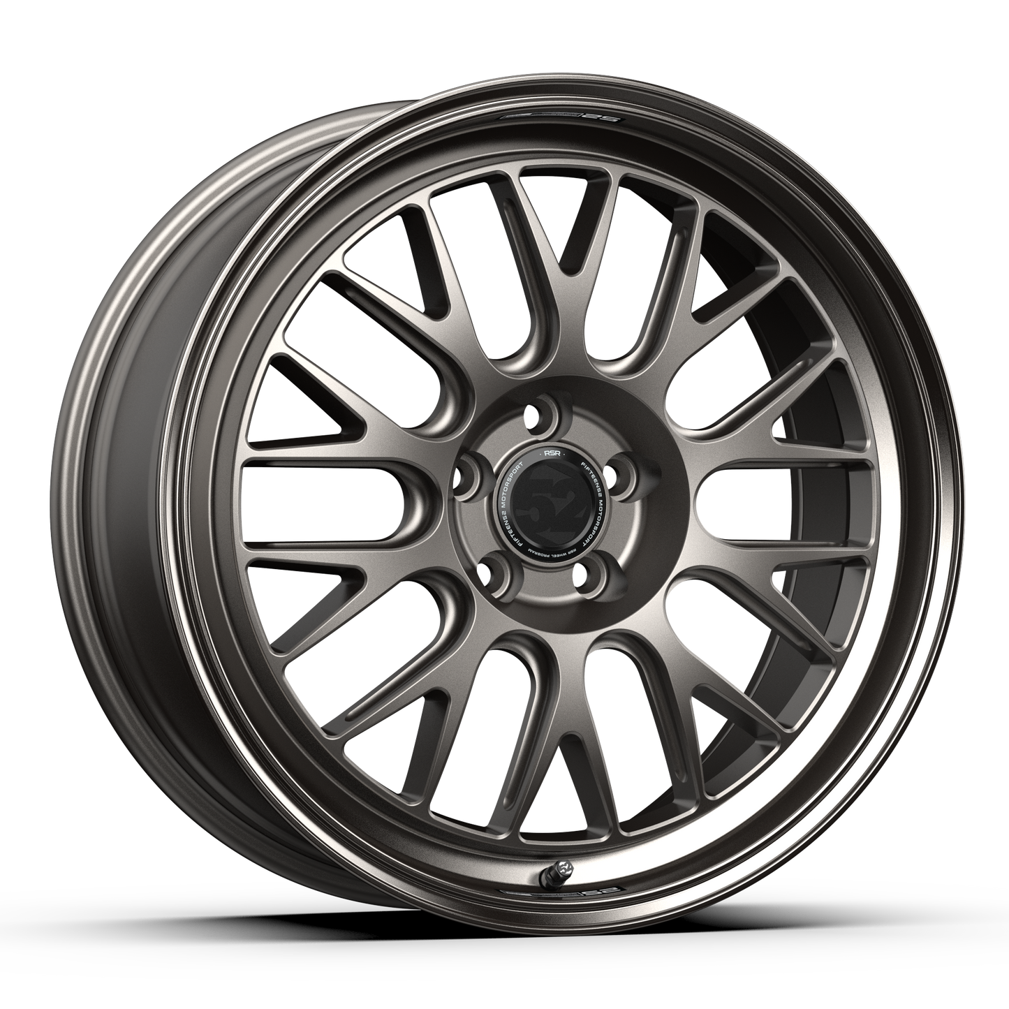 18x8.5 fifteen52 Holeshot RSR Magnesium Grey Gloss Lip Wheel 5x4.25 (42mm)
