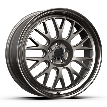 18x8.5 fifteen52 Holeshot RSR Magnesium Grey Gloss Lip Wheel 5x4.25 (42mm)