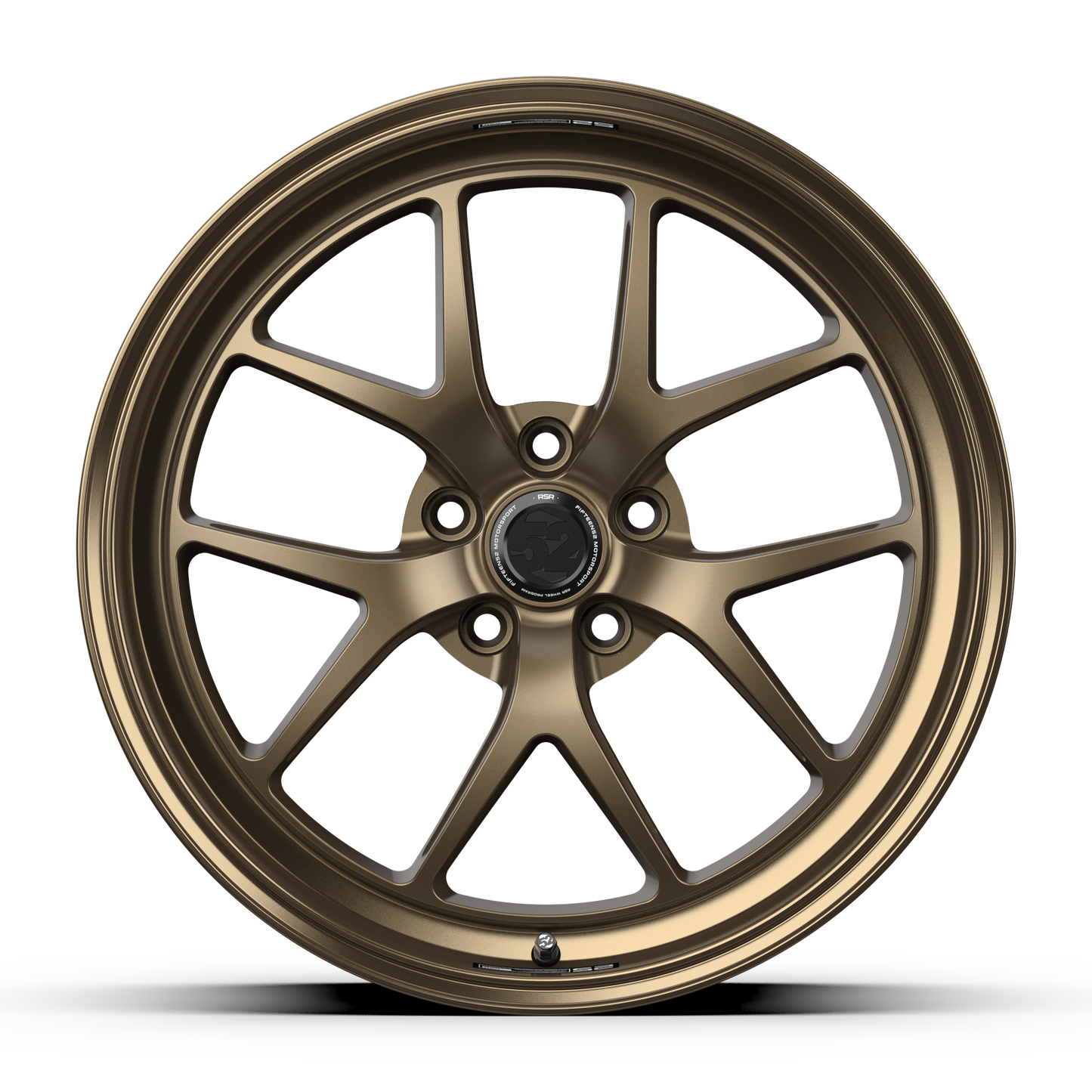 19x9.5 fifteen52 Sector RSR Matte Bronze Gloss Lip Wheel 5x4.5 (38mm)