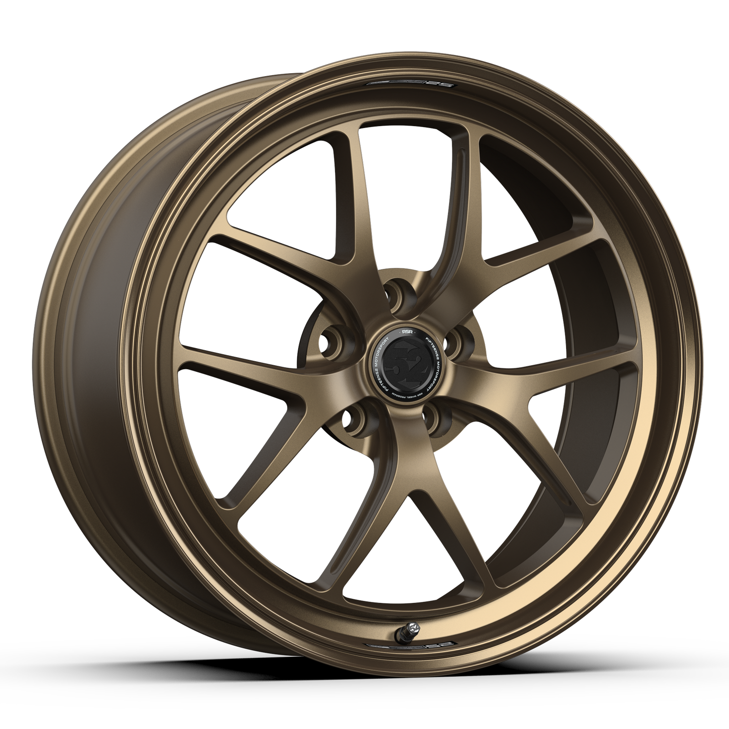 19x9.5 fifteen52 Sector RSR Matte Bronze Gloss Lip Wheel 5x4.5 (38mm)