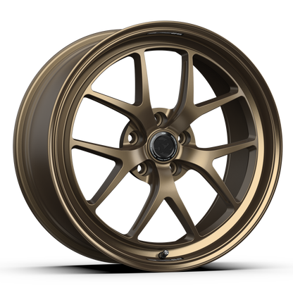 19x9.5 fifteen52 Sector RSR Matte Bronze Gloss Lip Wheel 5x4.5 (38mm)