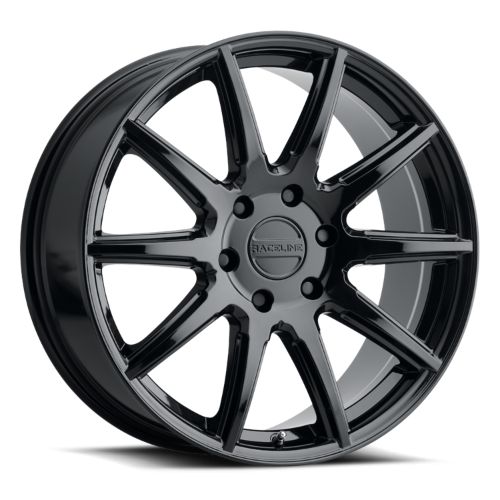 20x8.5 Raceline 159B Spike Gloss Black Wheel 6x5.5 (35mm)