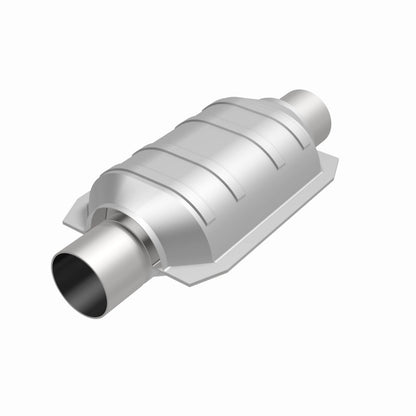 MagnaFlow Univ Cat Conv 2in Inlet/Outlet Center/Center Oval 9in Body L/6.5in Width/13in OA Length
