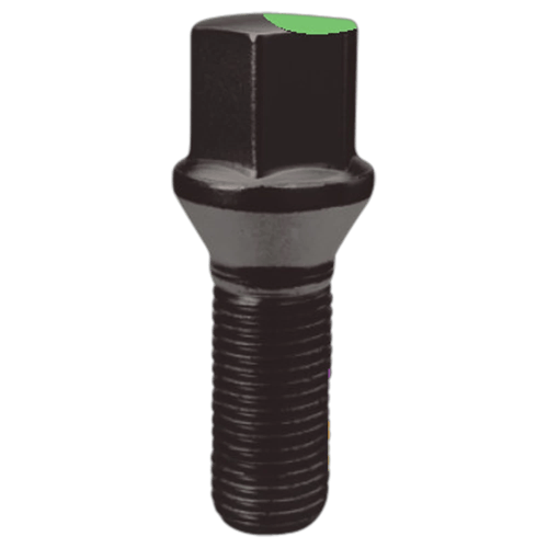 BOLT CONE 17MM 14-1.50 BLK 32MM BULK