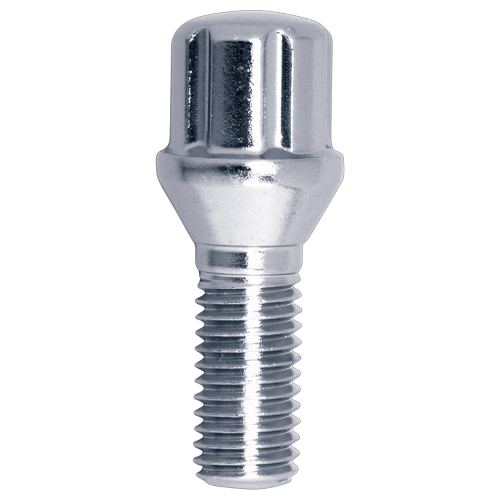 SPLINE LUG BOLT 12-1.75 25MM CHR BULK