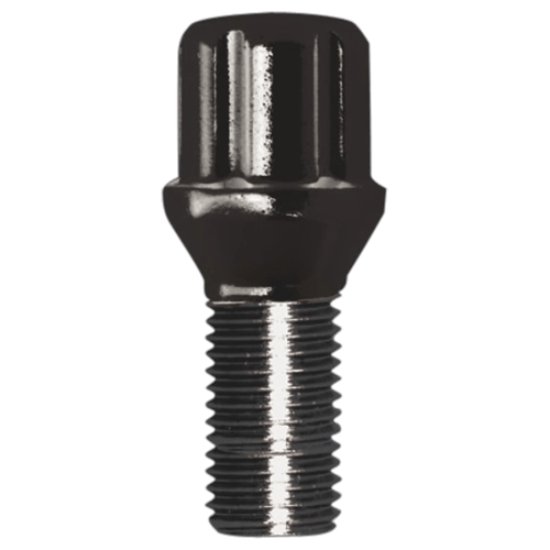 SPLINE LUG BOLT 12-1.25 22MM BLK BULK