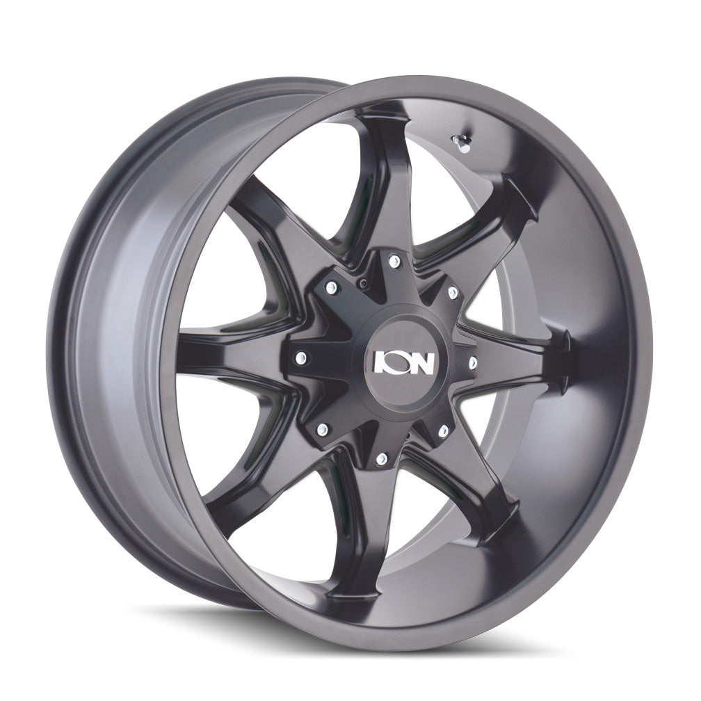 20x9 Ion 181 Black Milled Wheel 5x5.5/5x150 (0mm)