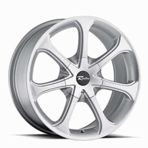 17x7.5 Raceline 197S Silver Wheel 5x112/5x120 (+40mm)
