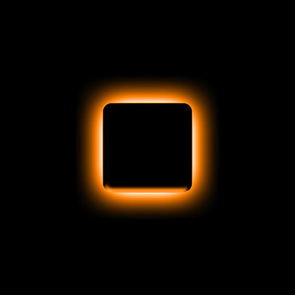 ORACLE Lighting Universal Illuminated LED Letter Badges - Matte Blk Surface Finish - I
