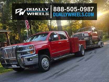 22x8.25 DDC Aftermath FORD/DODGE DUALLY Wheels 10x225 Set of 6