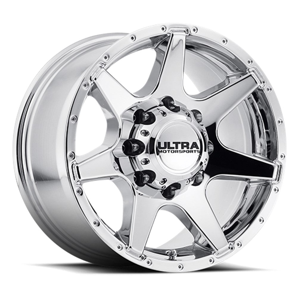 18x9 Ultra 205C Tempest Chrome Wheel 8x6.5 (12mm)