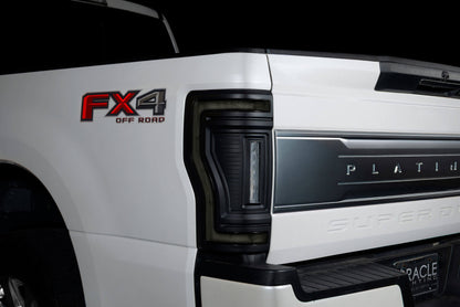Oracle Lighting 17-22 Ford F-250/350 (Black Series) Flush Mount LED Tail Lights