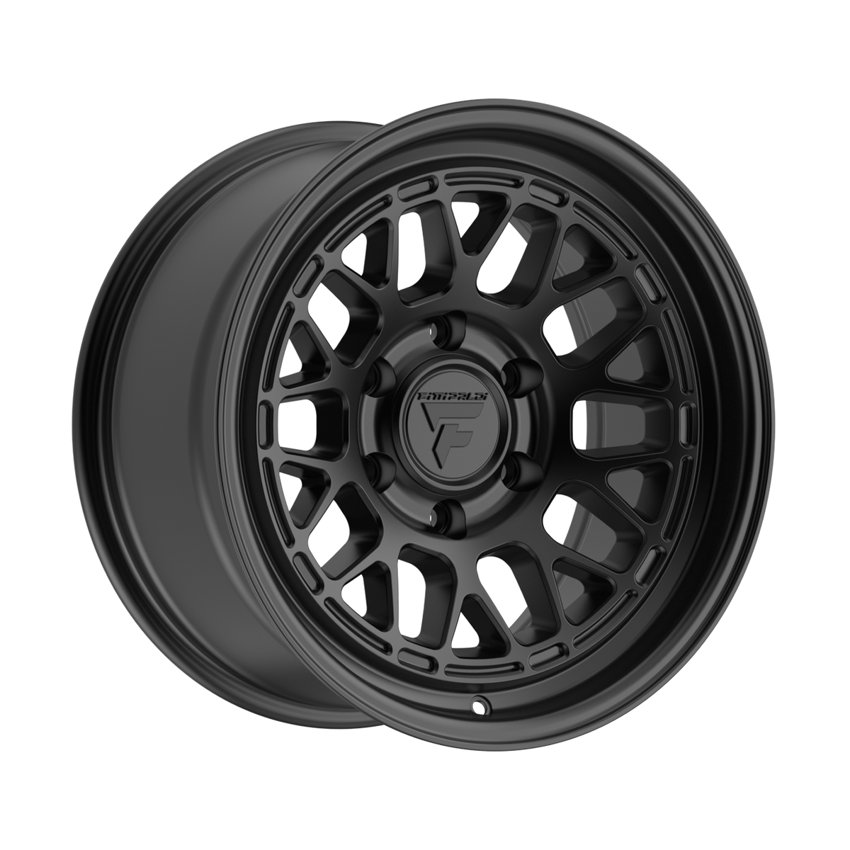17x8.5 Fittipaldi Offroad FT113SB Satin Black Wheel 5x5 (-6mm)