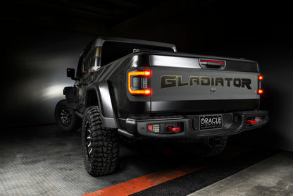 Oracle 2020+ Jeep Gladiator JT Flush Mount LED Tail Lights -  Tinted Lens