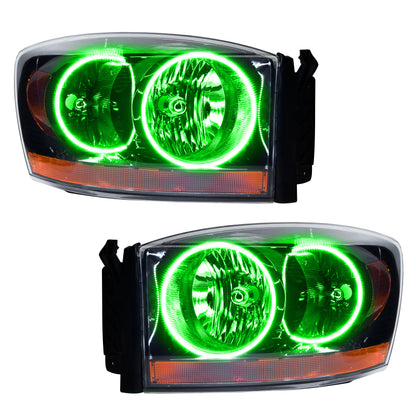 Oracle 06 Dodge Ram SMD HL - Black - ColorSHIFT w/ BC1 Controller