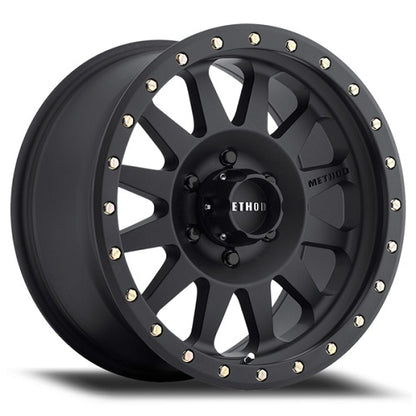 20x10 Method MR304 Double Standard Matte Black Wheel 5x5.5 (-18mm)