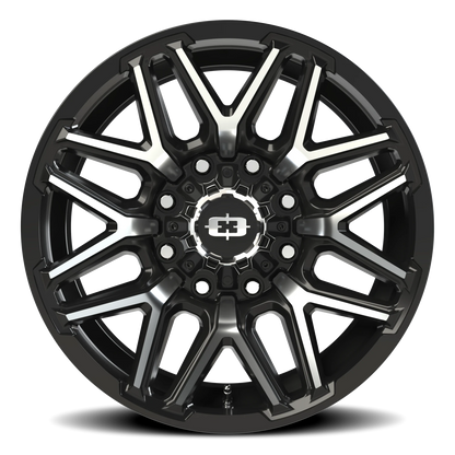 22x10 Vision 305 Rekluse Gloss Black Machined Face Wheel 8x170 (-19mm)