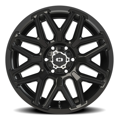 20x9 Vision 305 Rekluse Gloss Black Wheel 6x5.5 (12mm)