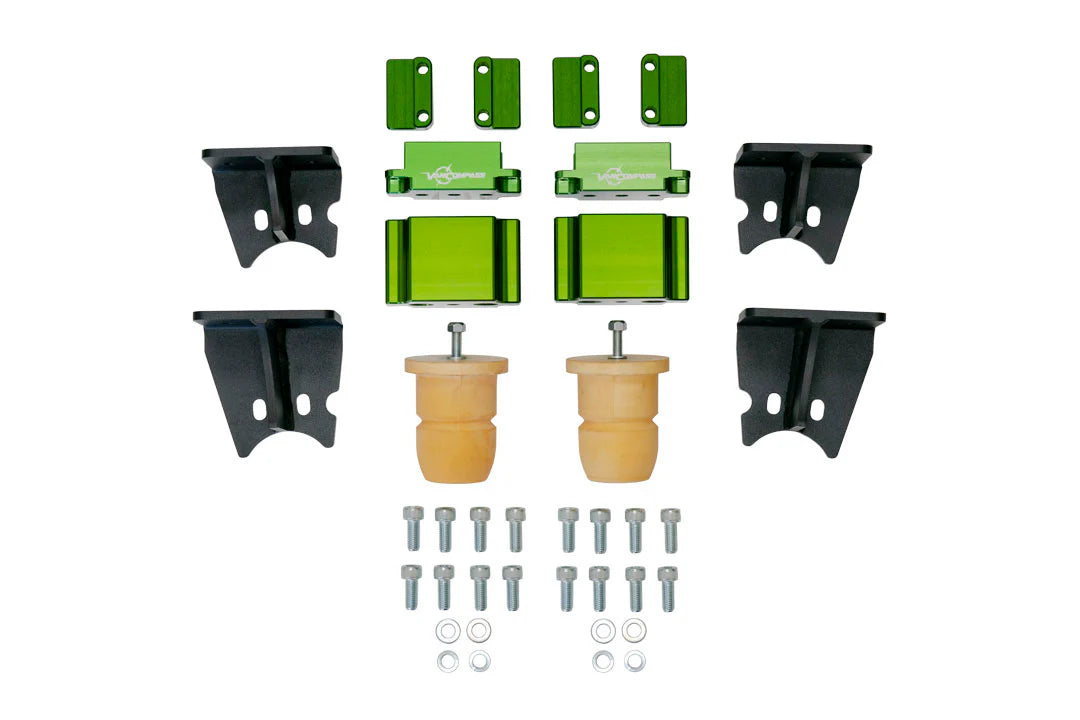HIGH PERFORMANCE REAR BUMP STOP SYSTEM - SPRINTER 4X4 AND AWD, 19-UP