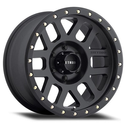 17x8.5 Method 309B Grid Matte Black Wheel 5x5 (0mm)