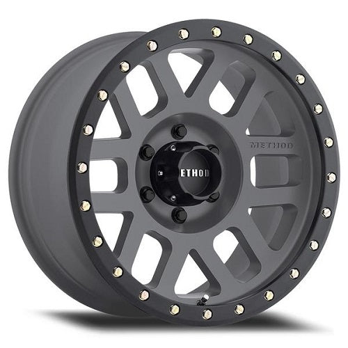 18x9 Method MR309 Grid Titanium/Black Street Loc Wheel 6x135 (18mm)