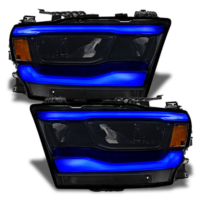 Oracle 19-21 RAM 1500 RGB+W Headlight DRL Kit Reflector LED - w/ BC1 Controller