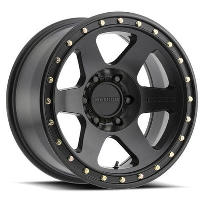 17x8.5 Method MR310 Con 6 Matte Black Wheel 5x5 (0mm)