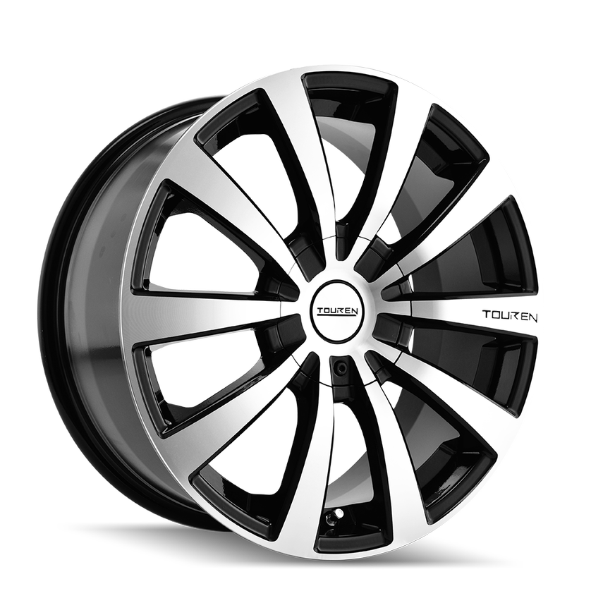 17x7 Touren 3130 TR3 Black Machined Wheel 5x108/5x4.5 (40mm)