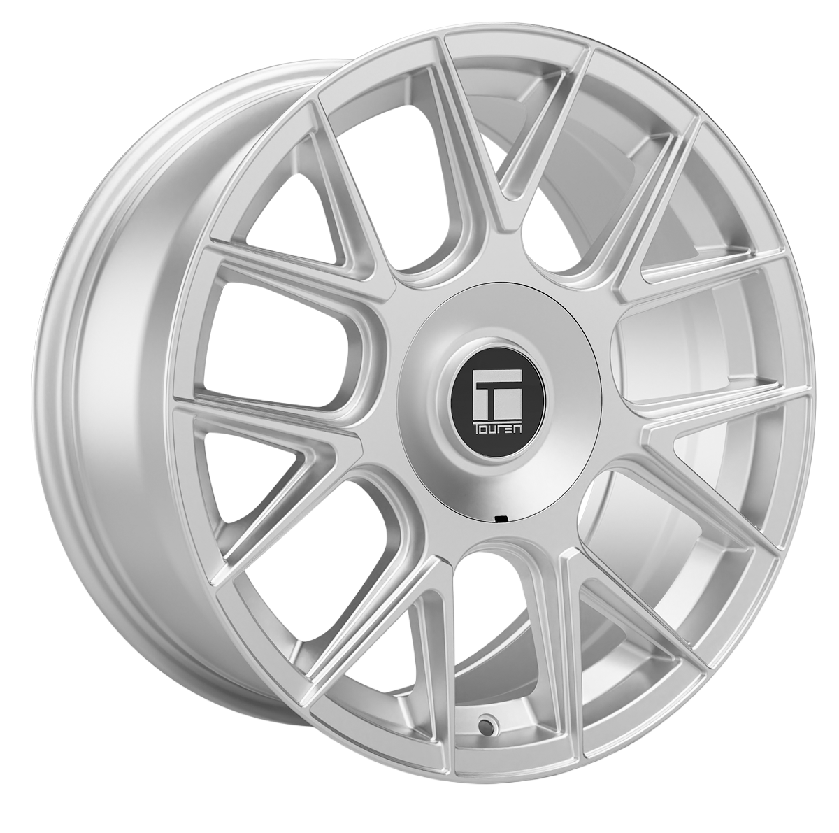 18x8.5 Touren 3280 TR80 Gloss Silver Wheel 5x112/5x120 (30mm)