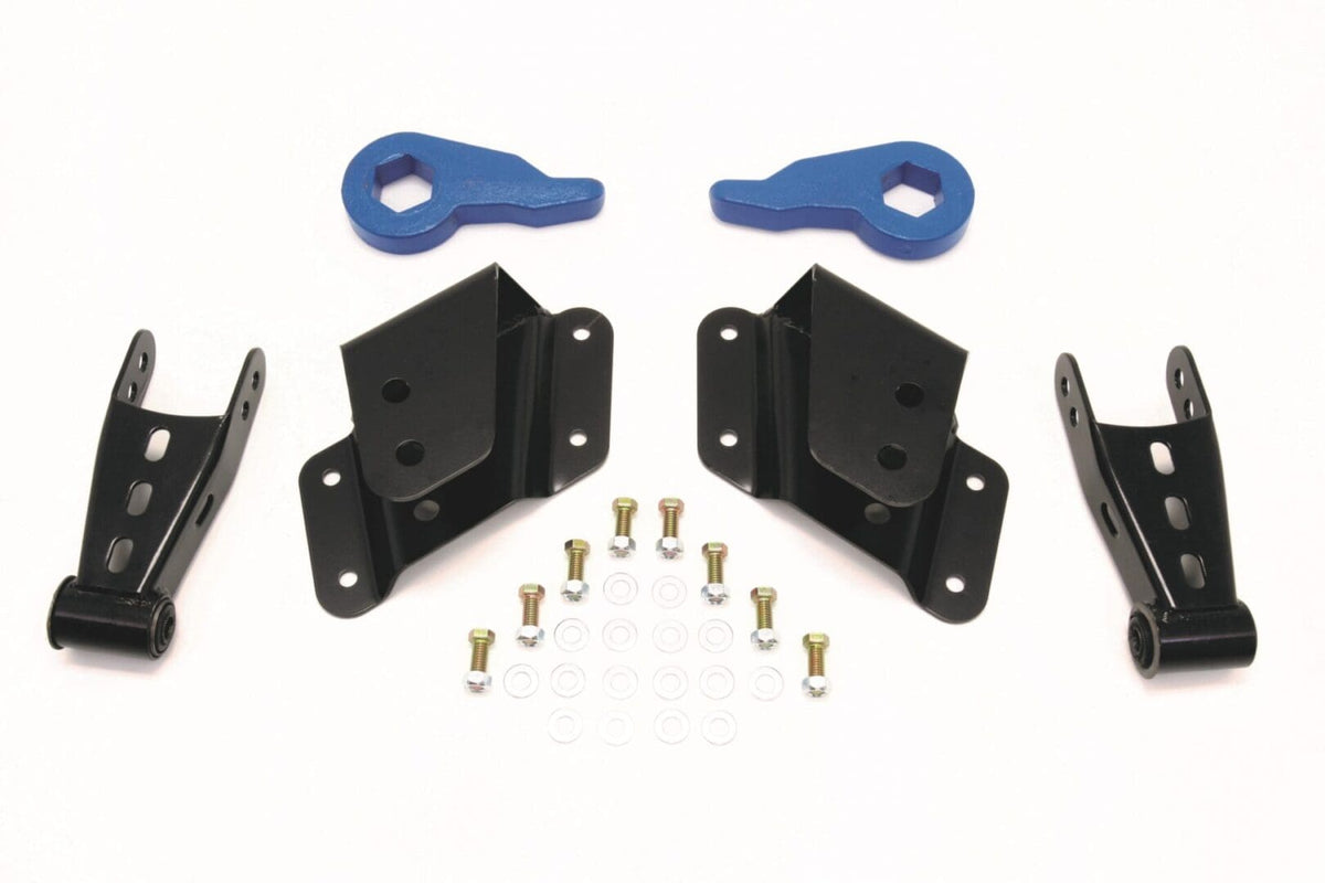 McGaughy's 2/4 Inch Torsion Key Lowering Kit 1999-2006 Silverado/Sierra 1500 4WD/AWD