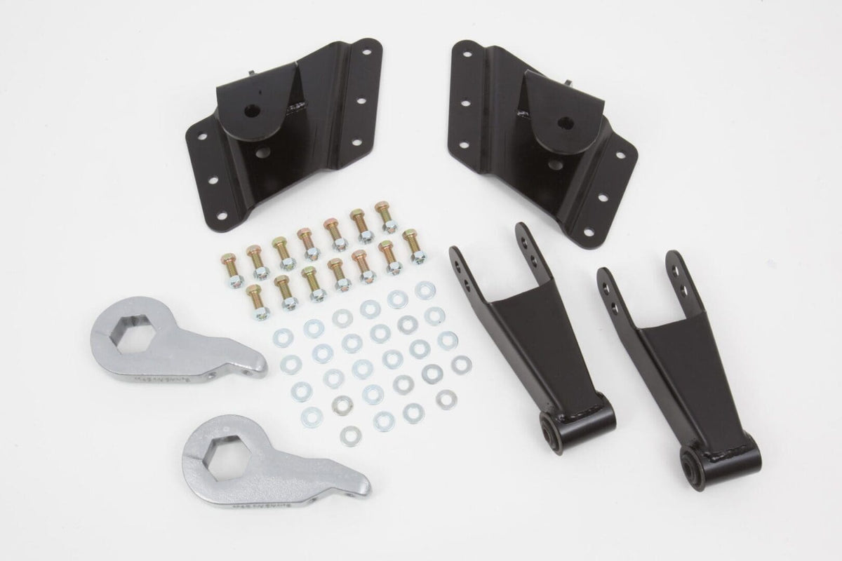 McGaughy's 2/3-5 Inch Torsion Key Lowering Kit 2002-2010 Silverado/Sierra 2500/3500 2WD/4WD