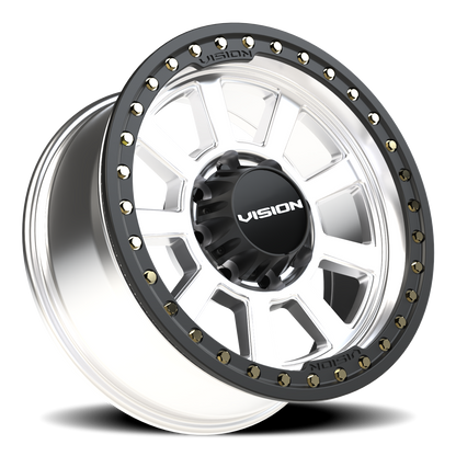 20x9 Vision 350BL Ojos Machined BEADLOCK Wheel 8x170 (10mm)