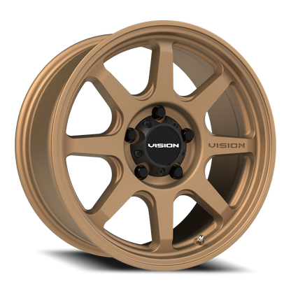 17x8.5 Vision 351 Flow Bronze Wheel 5x5 (10mm)