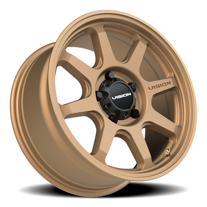 17x8.5 Vision 351 Flow Bronze Wheel 5x5 (10mm)
