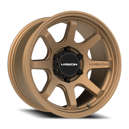 17x8.5 Vision 351 Flow Bronze Wheel 6x5.5 (-10mm)